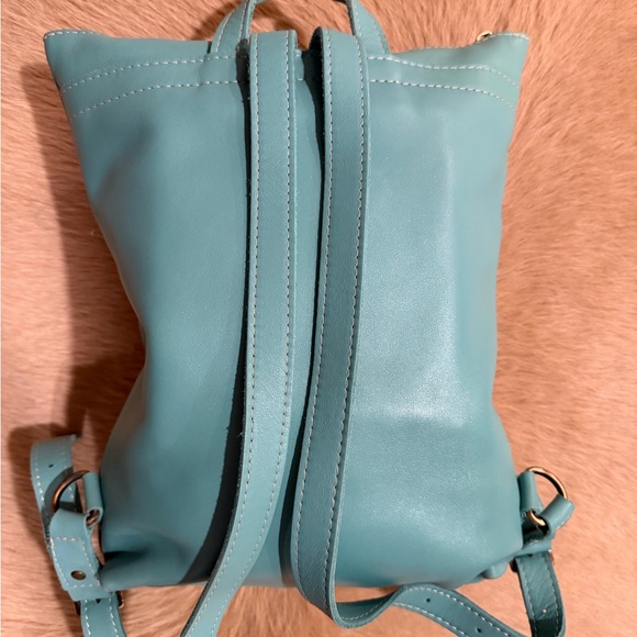 Portland Leather laptop backpack in color: optical main image 7